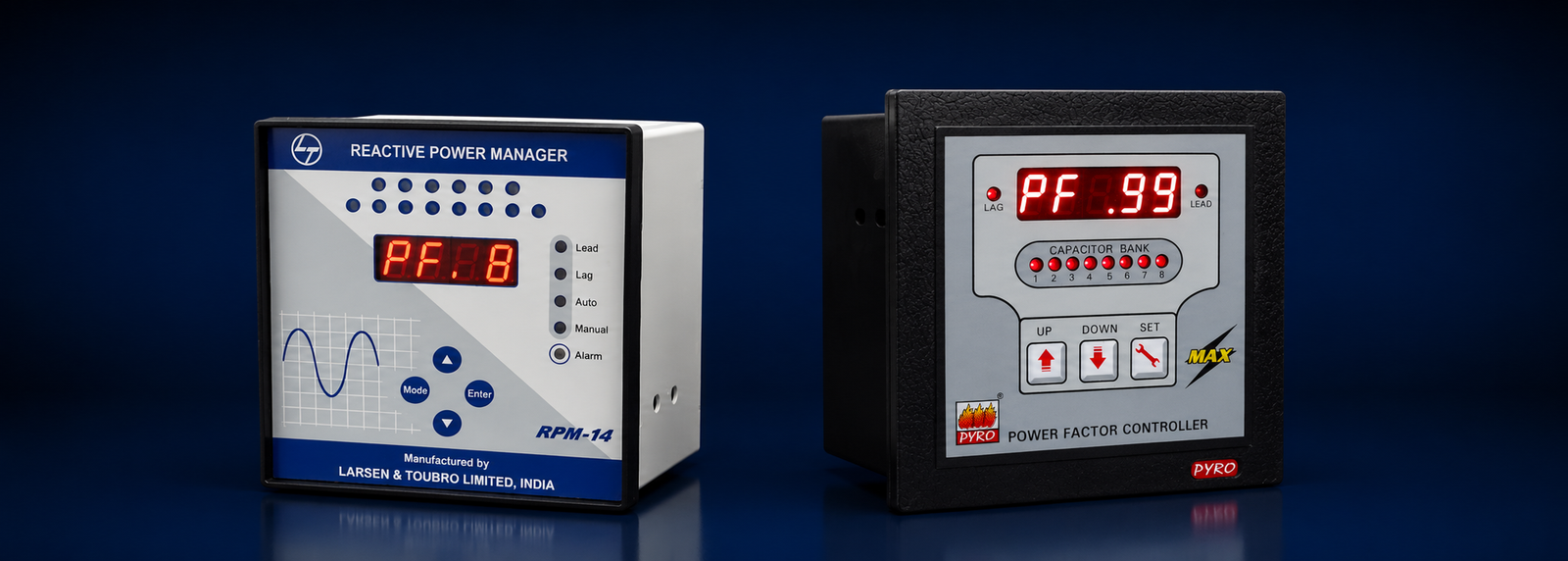 Power Factor Control Relay View 1