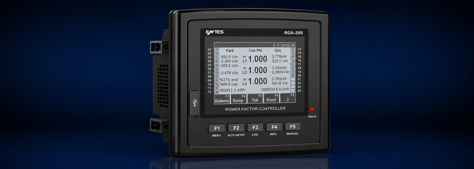 Power Factor Control Relay View 2